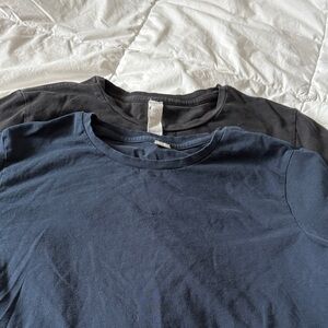 lululemon Long Sleeve Organic Cotton Crewneck Tops